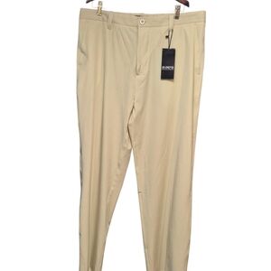New Mike Weir Cream Golf Pants Size 40 Longhorn Grant